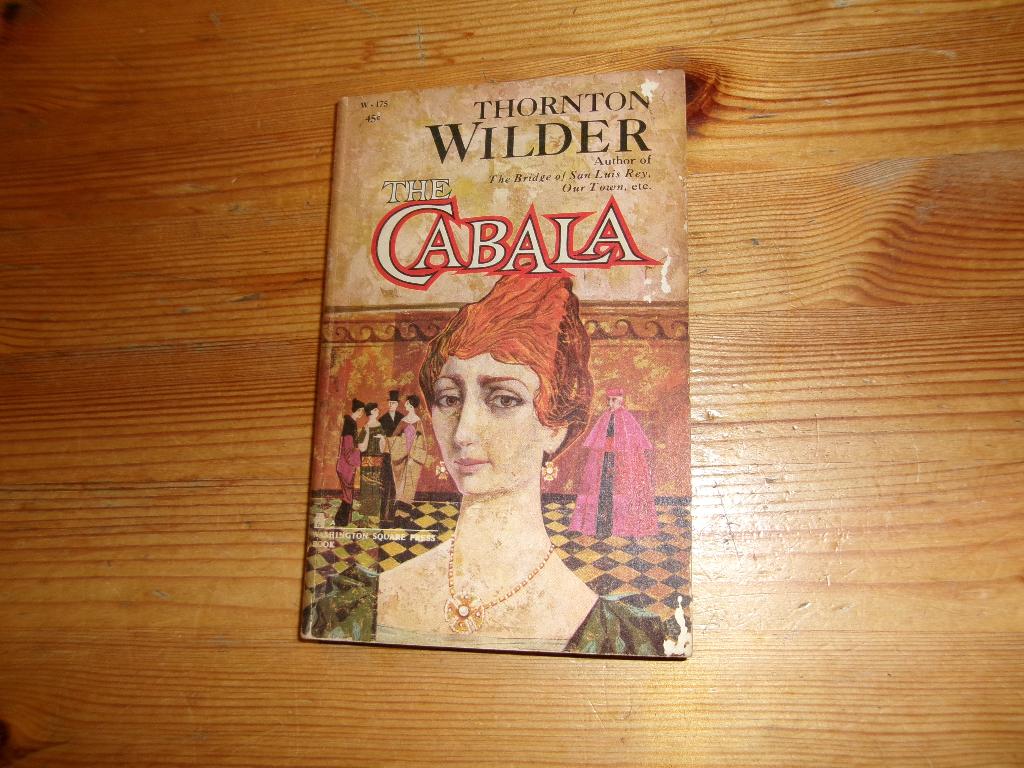 Thornton Wilder - The Cabala, Ophalen of Verzenden, Gelezen