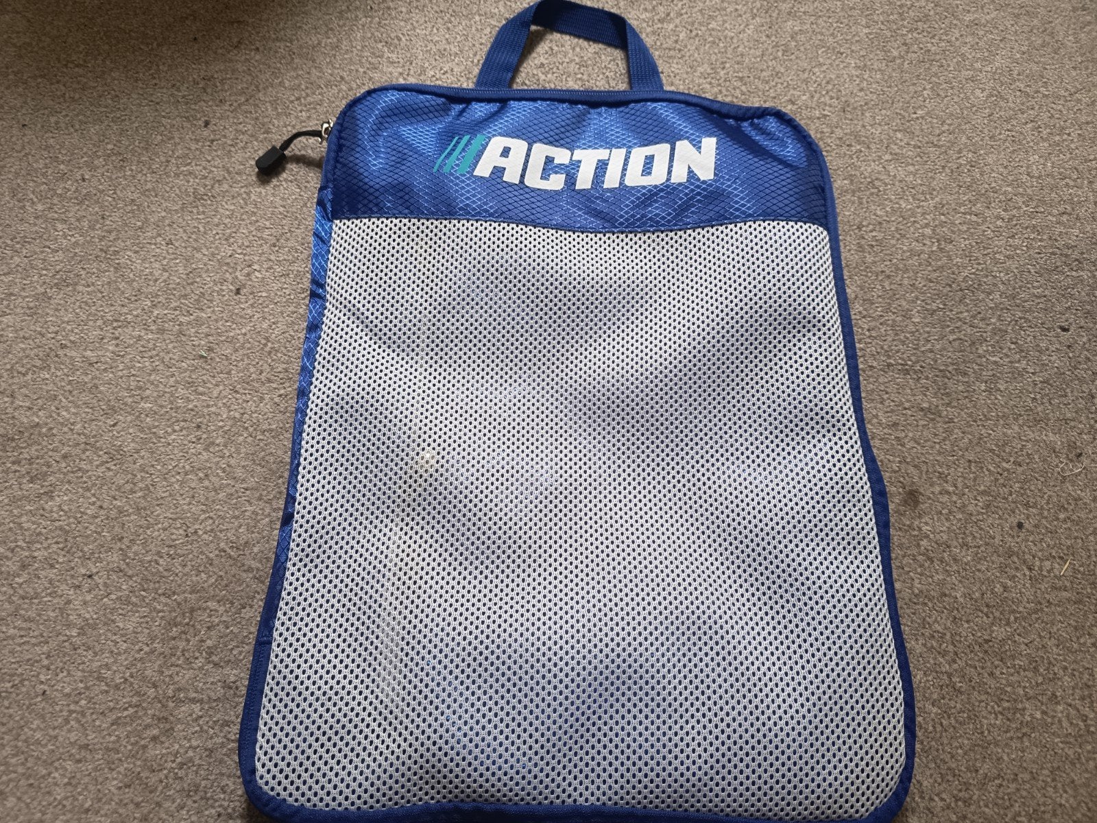 Action reistas/organizer set - Blauw, 40 tot 60 cm, 30 cm of meer, Blauw, Ophalen of Verzenden