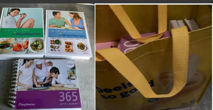 weight watchers boeken incl kookboeken gratis op te halen, Boeken, Ophalen, Zo goed als nieuw