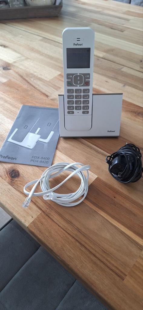 Profoon PDX-8400 draadloze telefoon met basisstation, Ophalen of Verzenden, Zo goed als nieuw, 1 handset