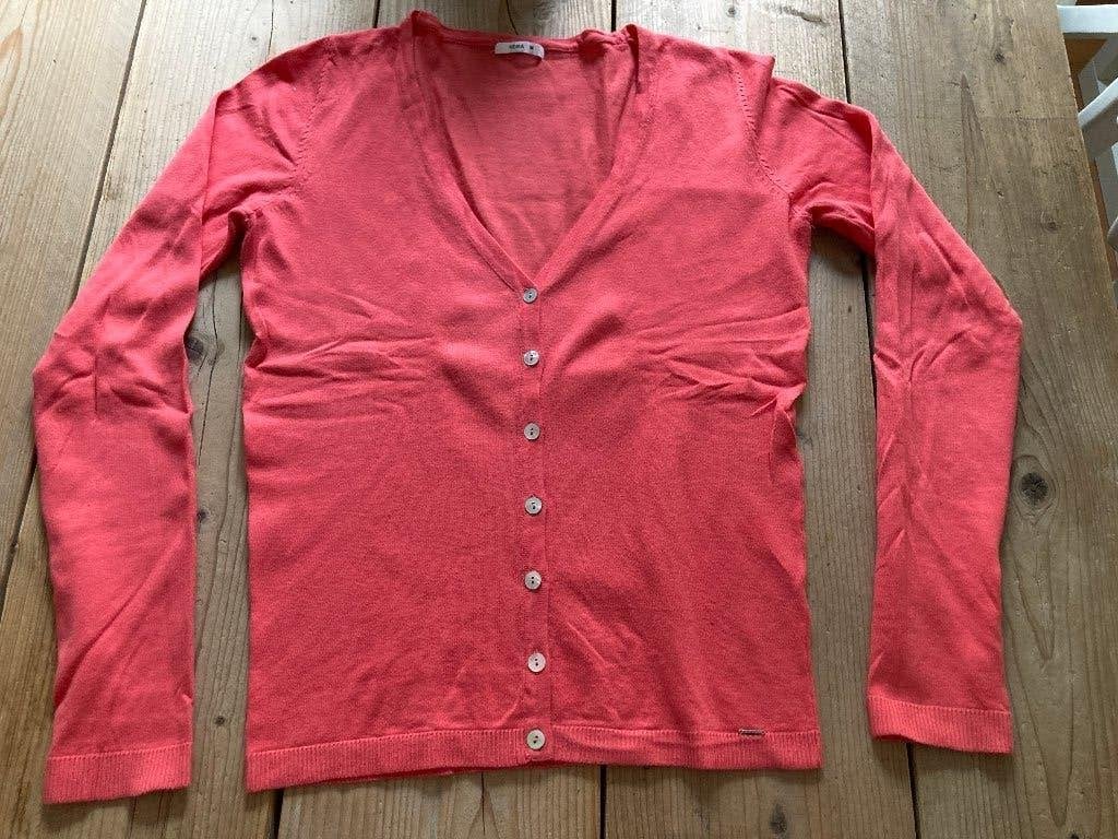 Roze vest Hema – maat M, Maat 38/40 (M), Ophalen of Verzenden, Roze, Gedragen