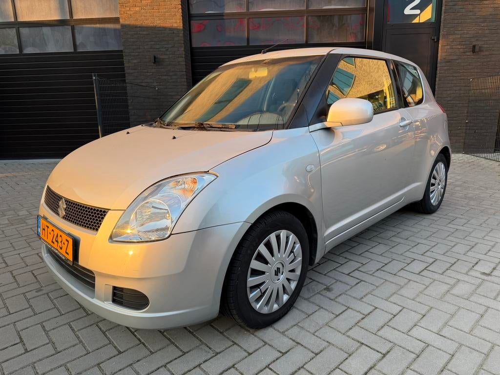 Suzuki Swift 1.3 3D 2007 Grijs Airco, Auto's, Suzuki, Bedrijf, Swift, Airconditioning, Elektrische ramen, Benzine, C, Hatchback
