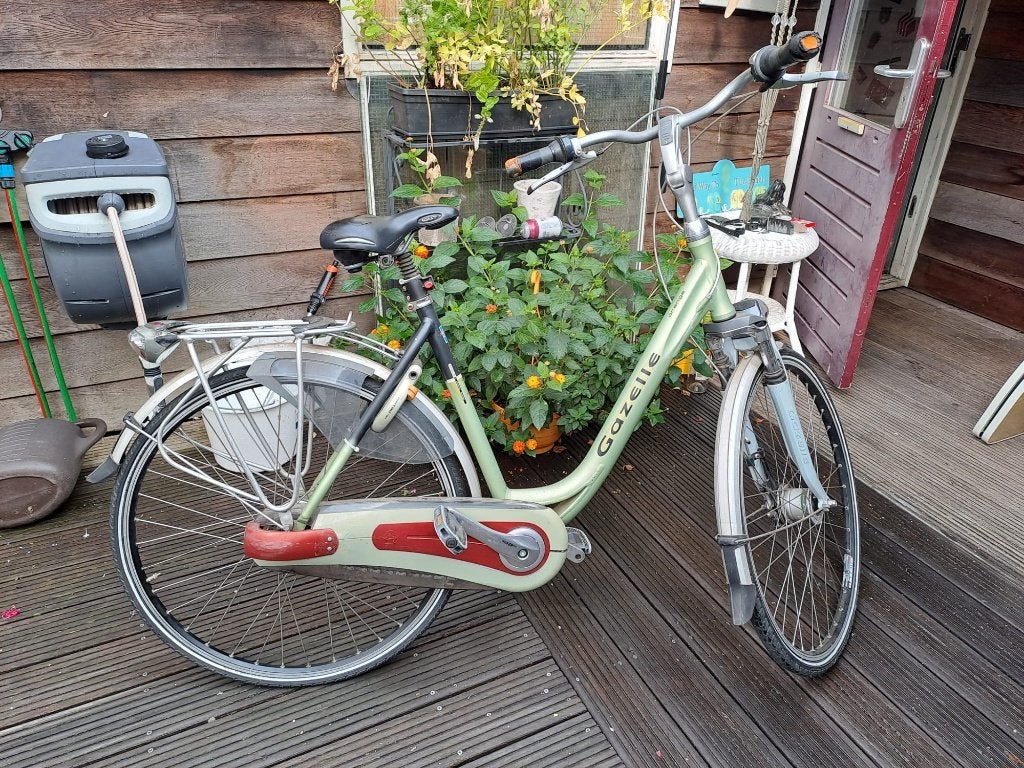 Gazelle damesfiets, Fietsen en Brommers, Fietsen | Dames | Damesfietsen, Ophalen, Versnellingen, Gazelle, Trommelrem