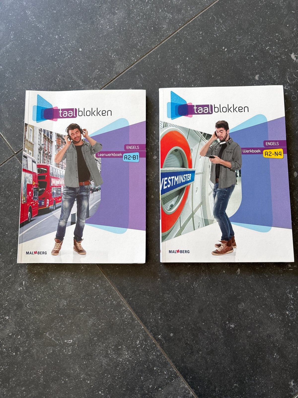 Taalblokken Engels Leerwerkboek A2-B1 & Werkboek A2-N4, Boeken, Ophalen of Verzenden, Zo goed als nieuw, Overige niveaus, Engels