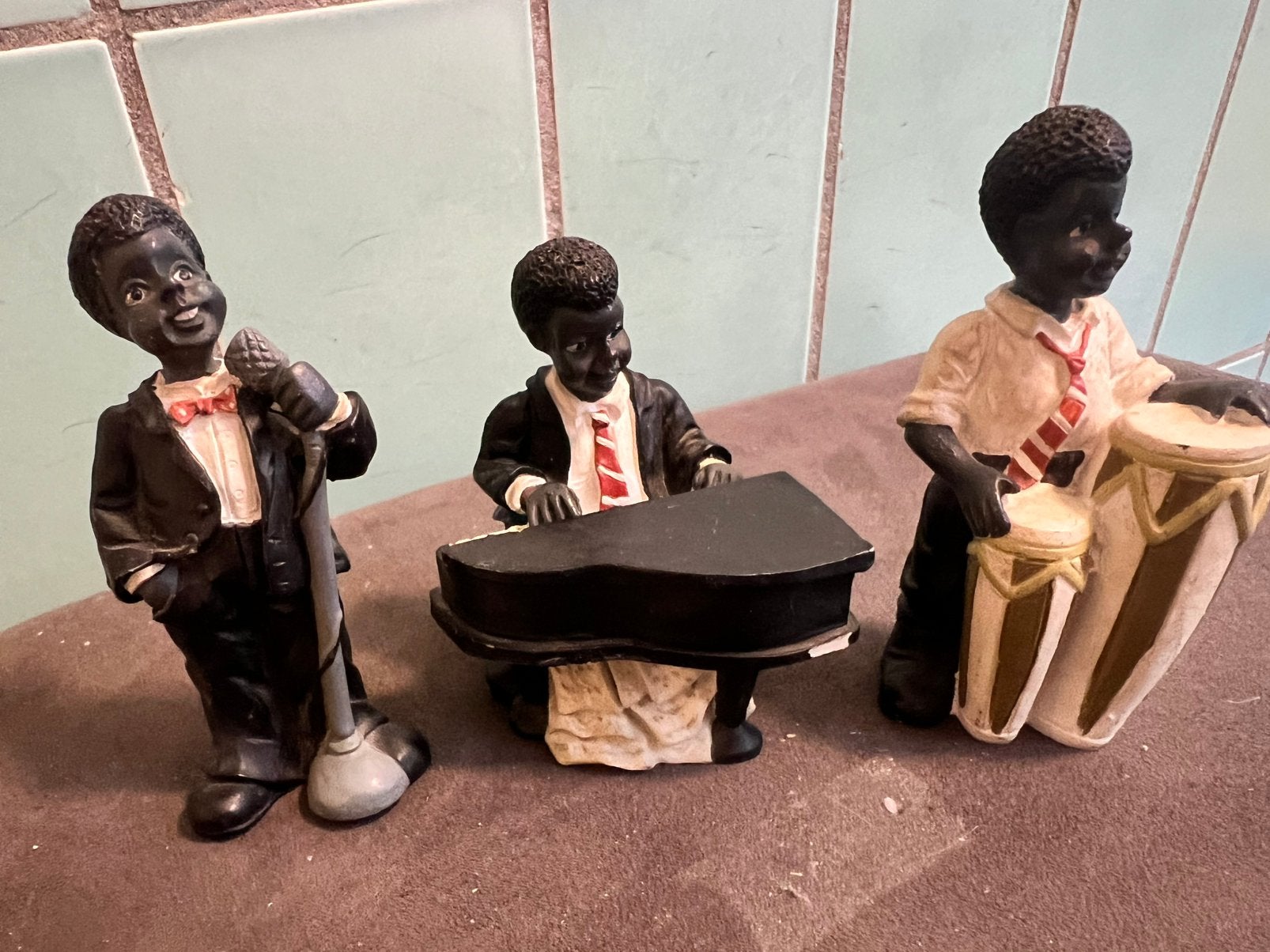 Muziektrio, Verzamelen, Beelden en Beeldjes, Ophalen of Verzenden, Zo goed als nieuw, Dier
