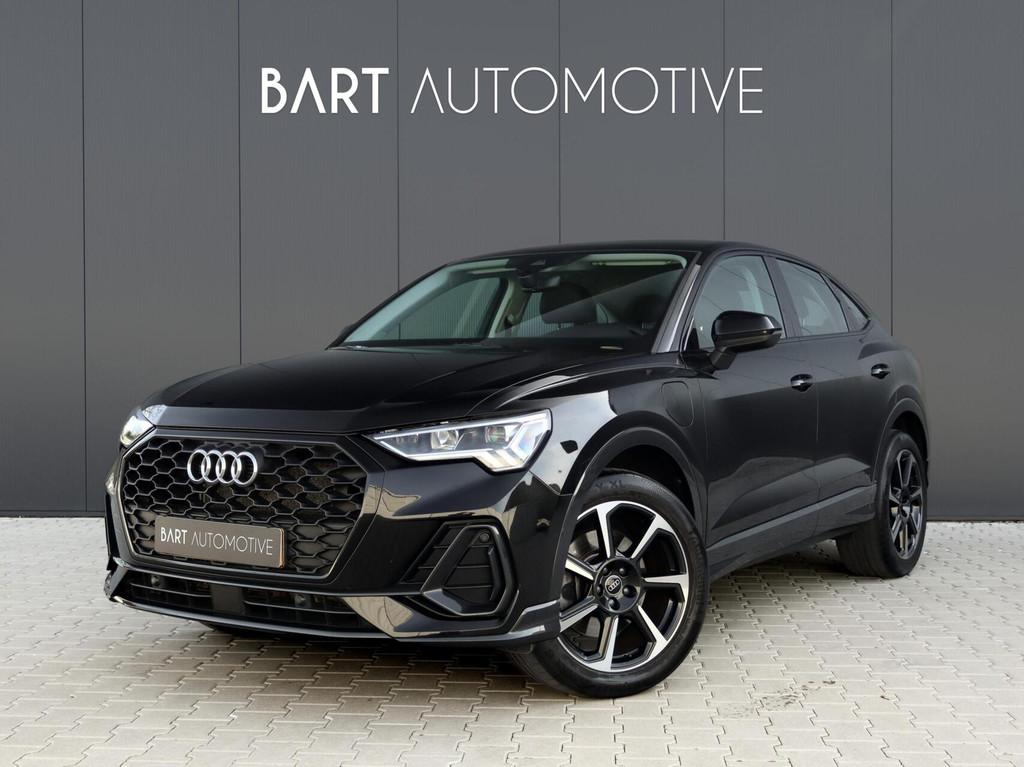 Audi Q3 Sportback 45 TFSI e 245PK S Edition|Trekhaak|Cruise|, Stof, Gebruikt, Zwart, SUV of Terreinwagen