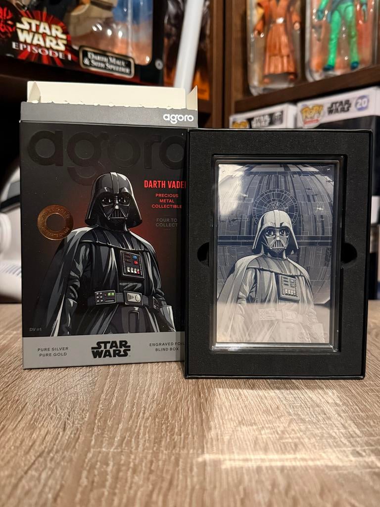 Agoro Star Wars Darth Vader Precious Metal Collectible, Ophalen of Verzenden, Nieuw, Beeldje of Buste