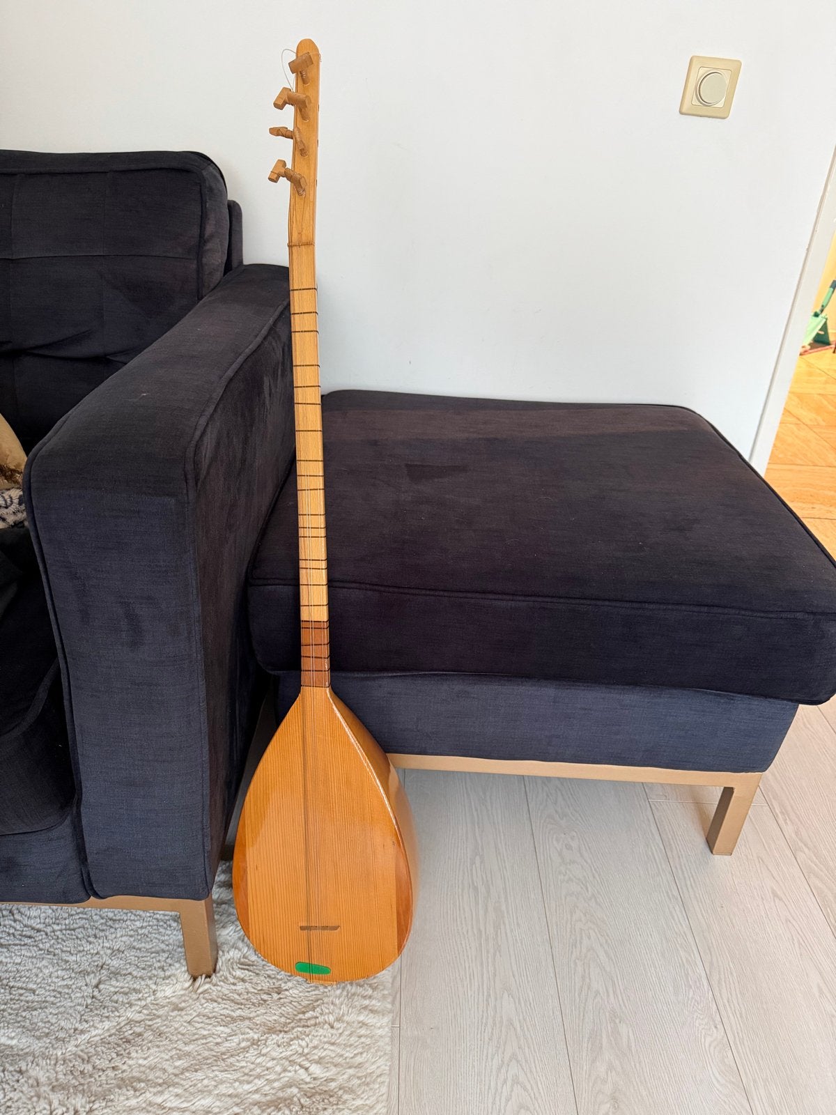 Handgemaakte Turkse Korthals Saz uit Turkije, Muziek en Instrumenten, Snaarinstrumenten | Overige, Ophalen, Gebruikt, Luit, Saz of Bouzouki