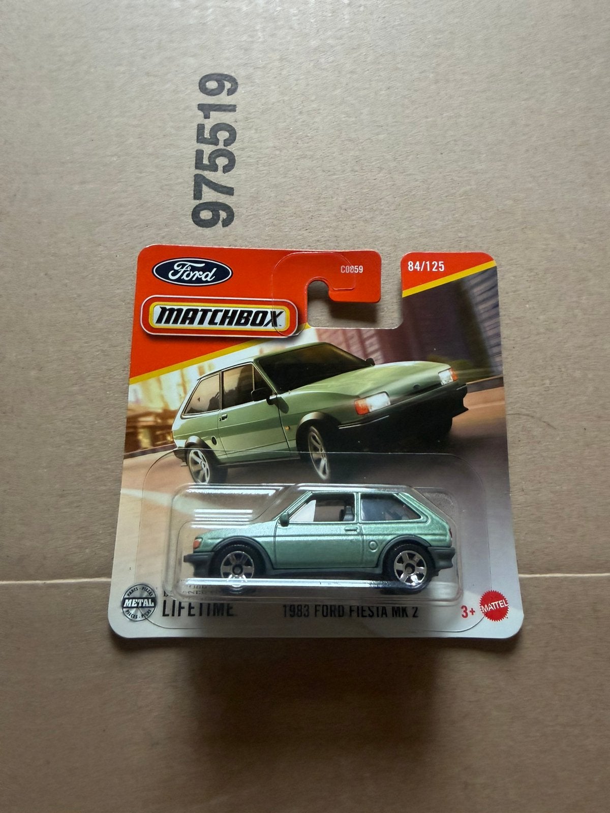 Matchbox Ford fiesta, Ophalen of Verzenden, Zo goed als nieuw, Auto