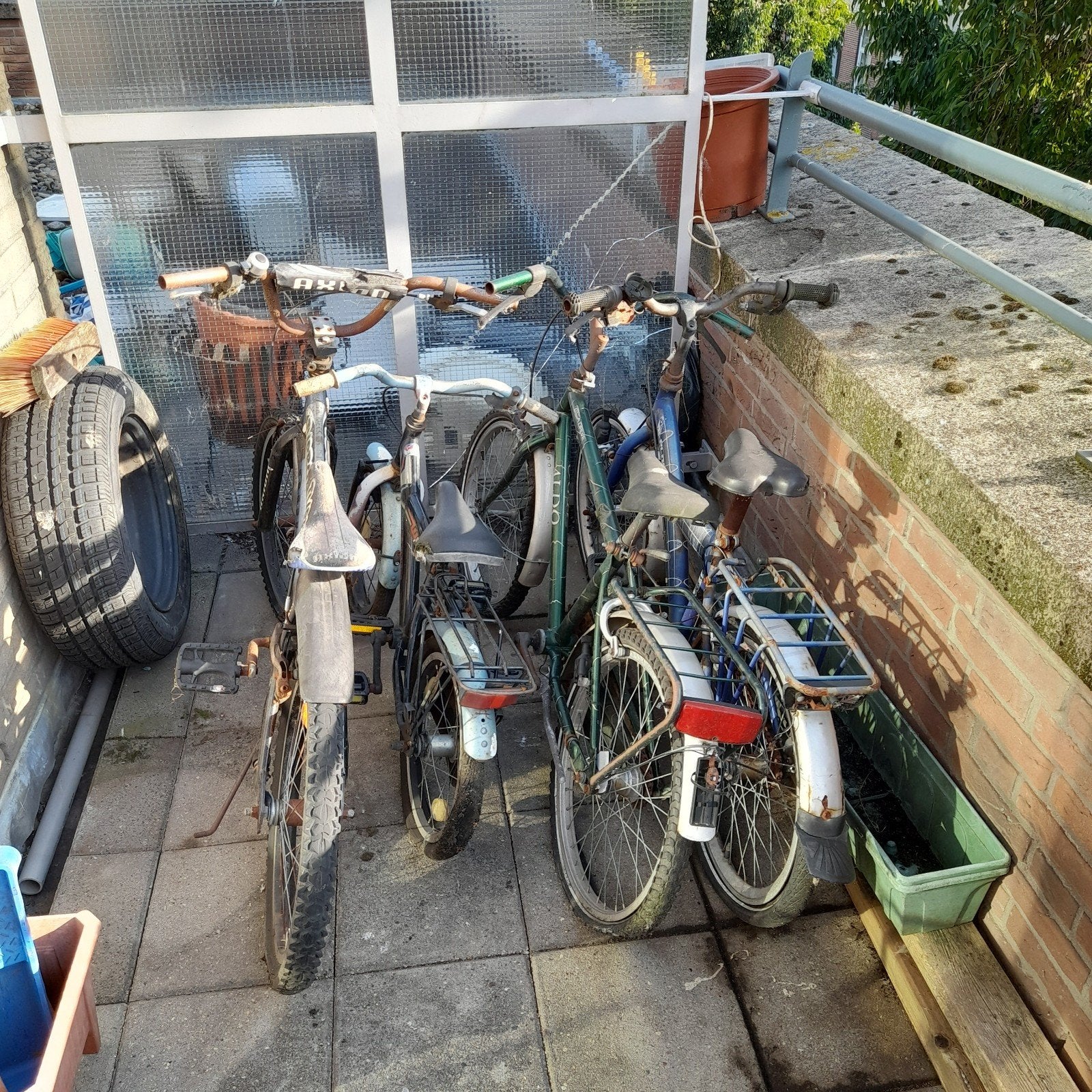 Aantal fietsen gratis aftehalen., Ophalen, Gebruikt