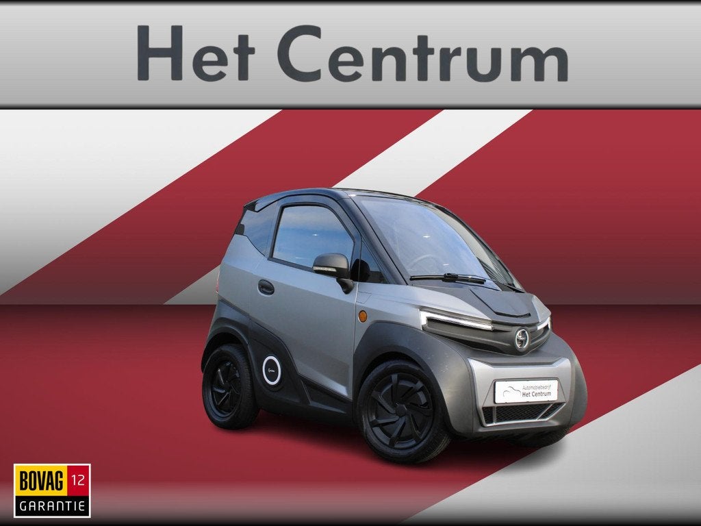 Silence S04 elektrische Citycar 90km/u PRIJS=MET KOOP BATTER, Auto's, Overige Auto's, Automaat, Gebruikt, Zwart, Origineel Nederlands