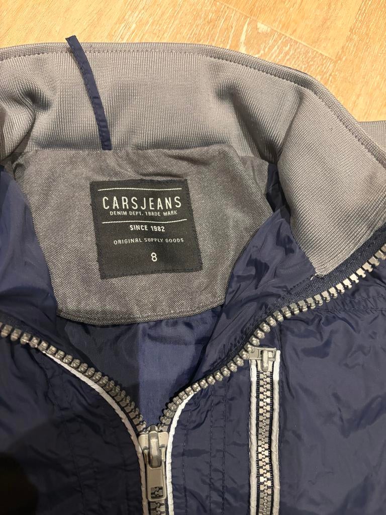 Cars Jeans jas maat 8, Ophalen of Verzenden, Gebruikt, Jongen, Jas