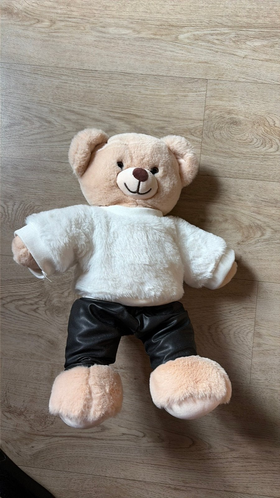 Teddybeer knuffel, Kinderen en Baby's, Speelgoed | Knuffels en Pluche, Ophalen, Zo goed als nieuw, Beer