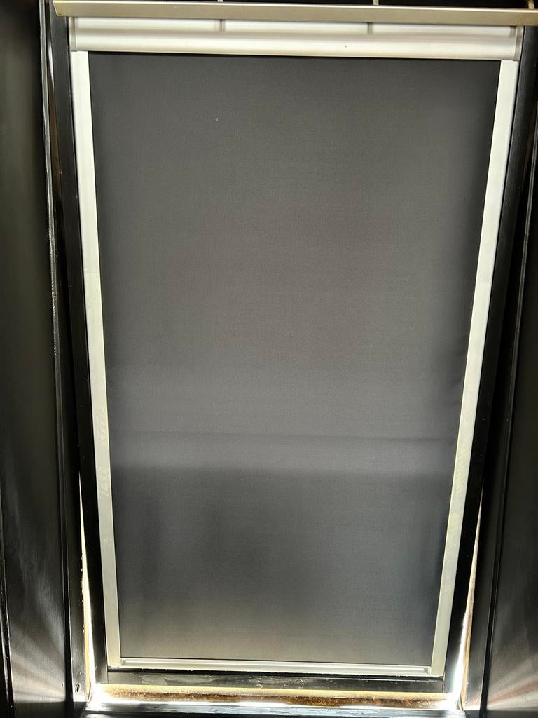 3x Velux raambekleding zwart verduisterend GGL 410 3000, Ophalen, Zwart, 50 tot 100 cm, Zo goed als nieuw