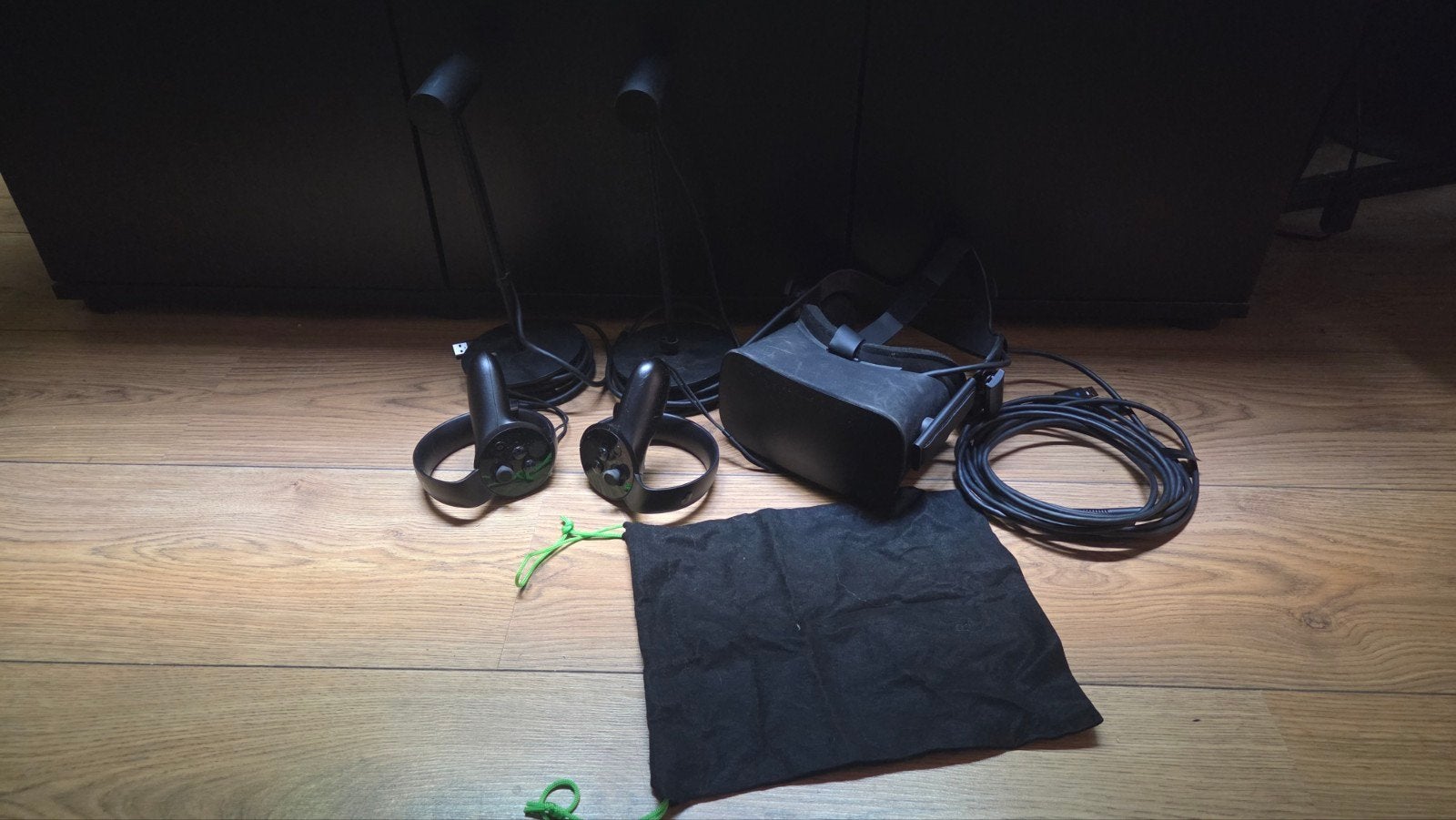 Oculus Rift CV1 Complete VR set., Spelcomputers en Games, Virtual Reality, Gebruikt, Pc, VR-bril, Ophalen of Verzenden