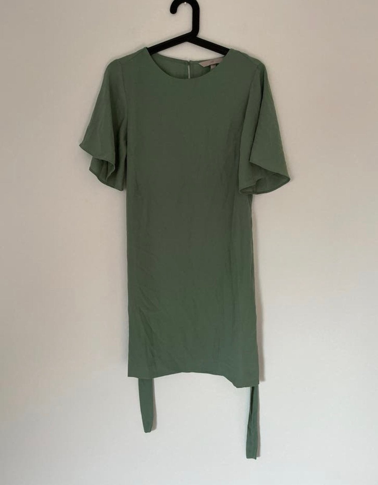 H&M jurkje, groen, maat s, Kleding | Dames, Verzenden, Zo goed als nieuw, Maat 36 (S), Boven de knie