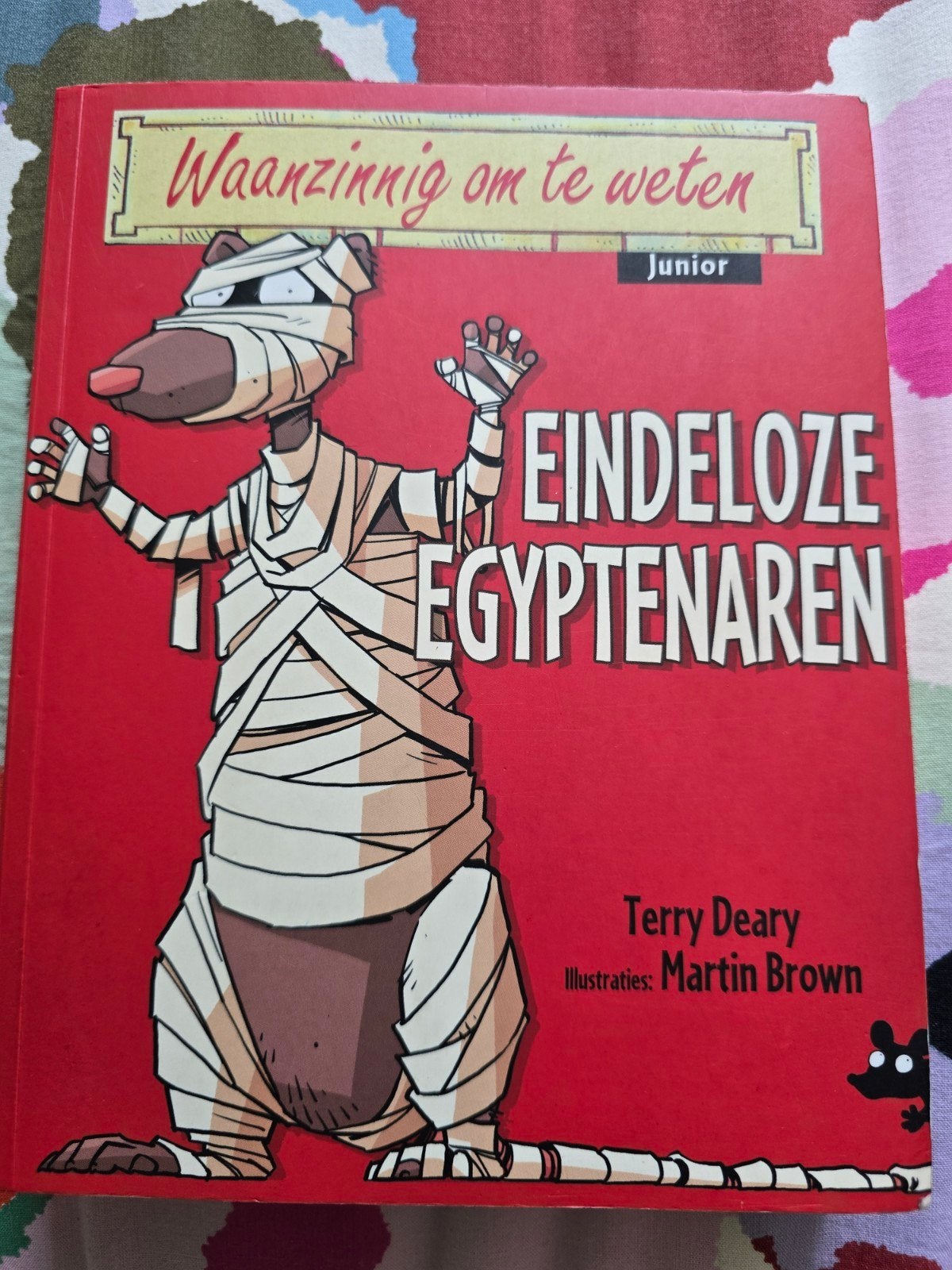 Waanzinnig om te weten: Eindeloze Egyptenaren, Non-fictie, Ophalen of Verzenden, Zo goed als nieuw, Terry Deary