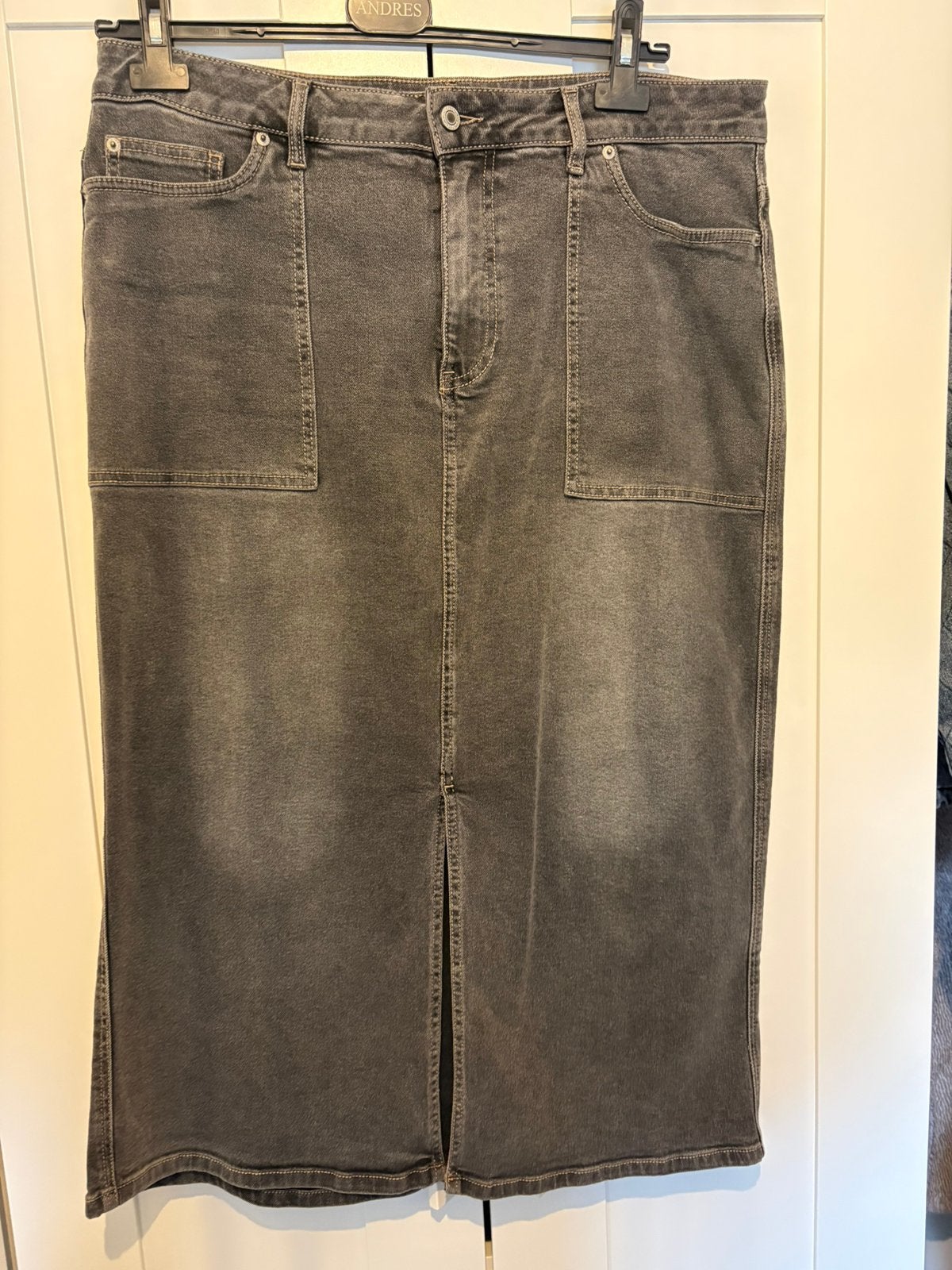 Red Button jeansrok 44 grijs, Maat 42/44 (L), Nieuw, Ophalen of Verzenden, Grijs