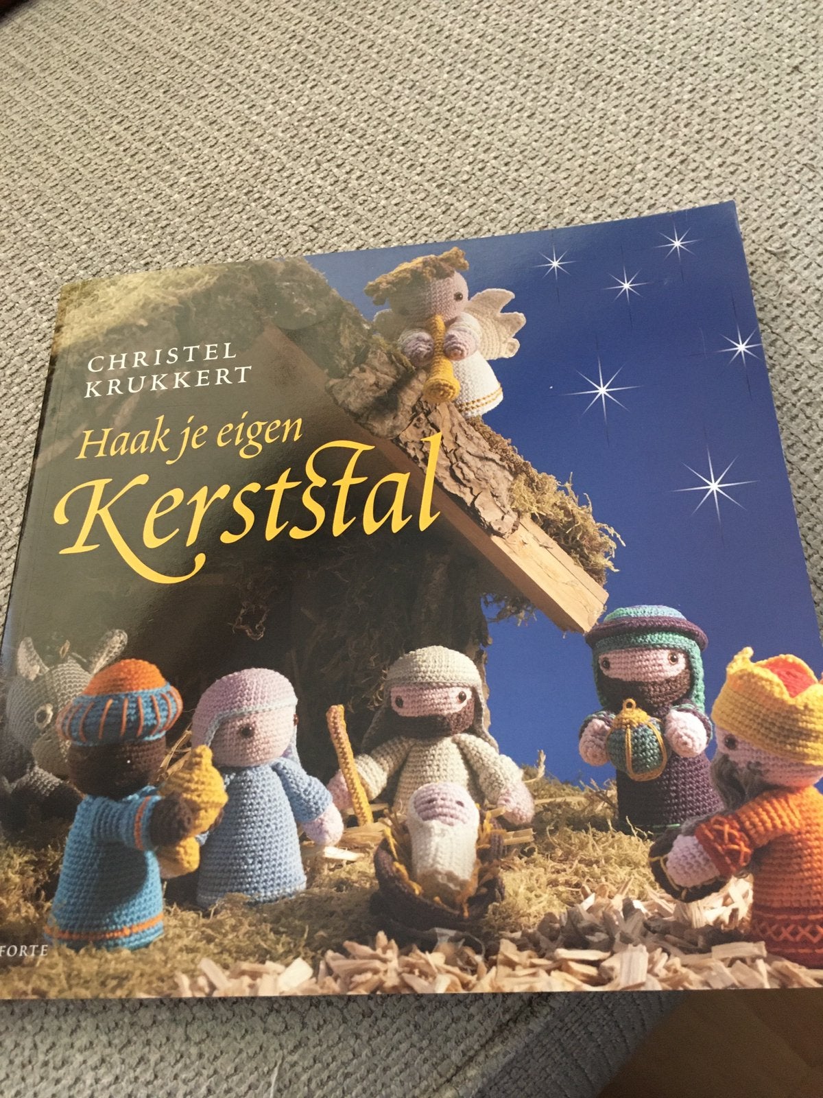 Haak je eigen Kerststal CHRISTEL KRUKKERT boekje Nieuw., Ophalen of Verzenden, Nieuw, Haken, Patroon of Boek