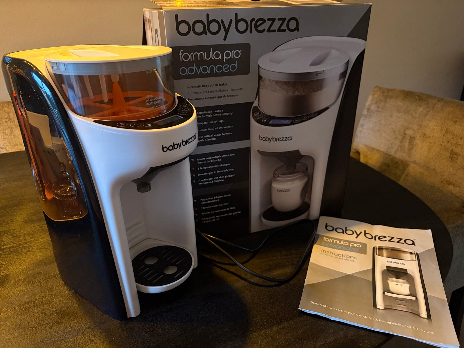 Baby Brezza Formula Pro Advanced Flesvoeding Maker, Kinderen en Baby's, Ophalen, Zo goed als nieuw