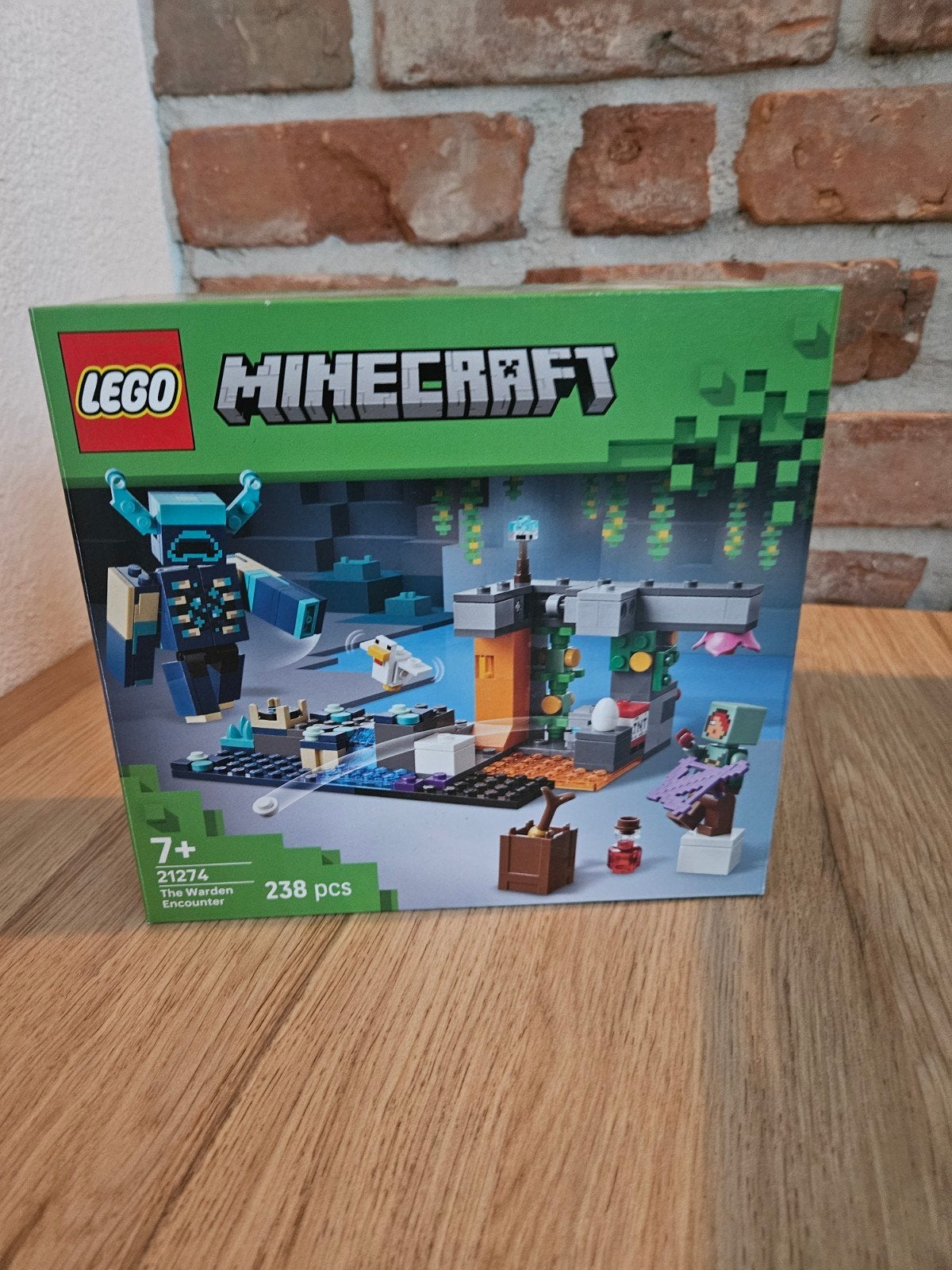 LEGO 21274 Minecraft De ontmoeting met de Opzichter Compleet, Compleet, Minecraft, Lego, Ophalen of Verzenden