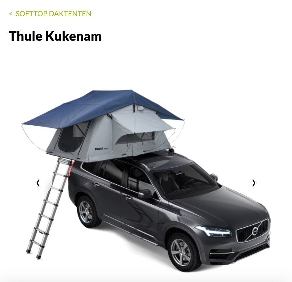 Nieuw blauw regendak voor Thule Kukenam daktent, Ophalen of Verzenden, Nieuw