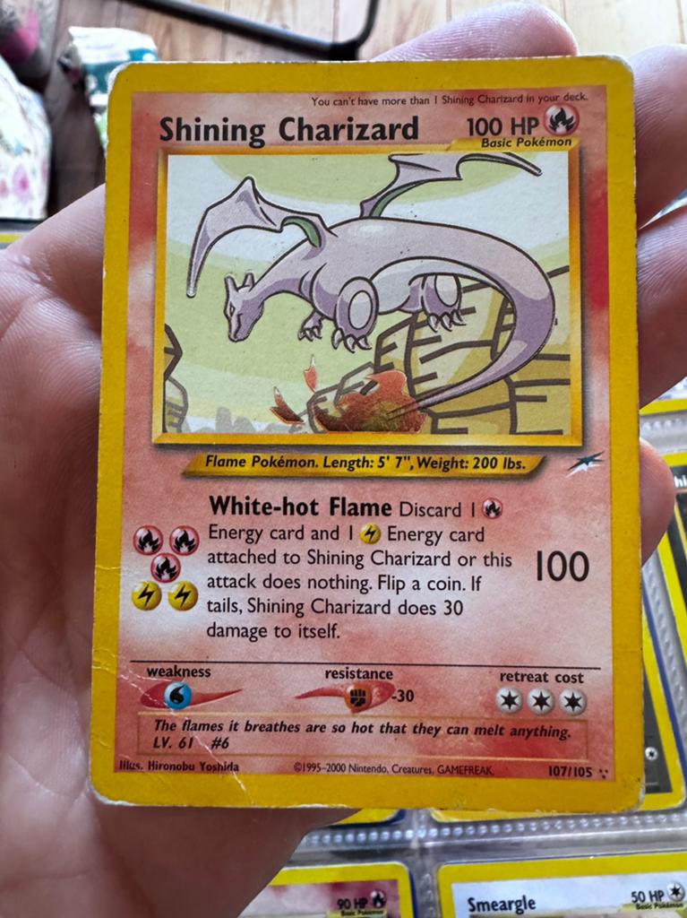 Shinning Charizard, Ophalen of Verzenden, Zo goed als nieuw