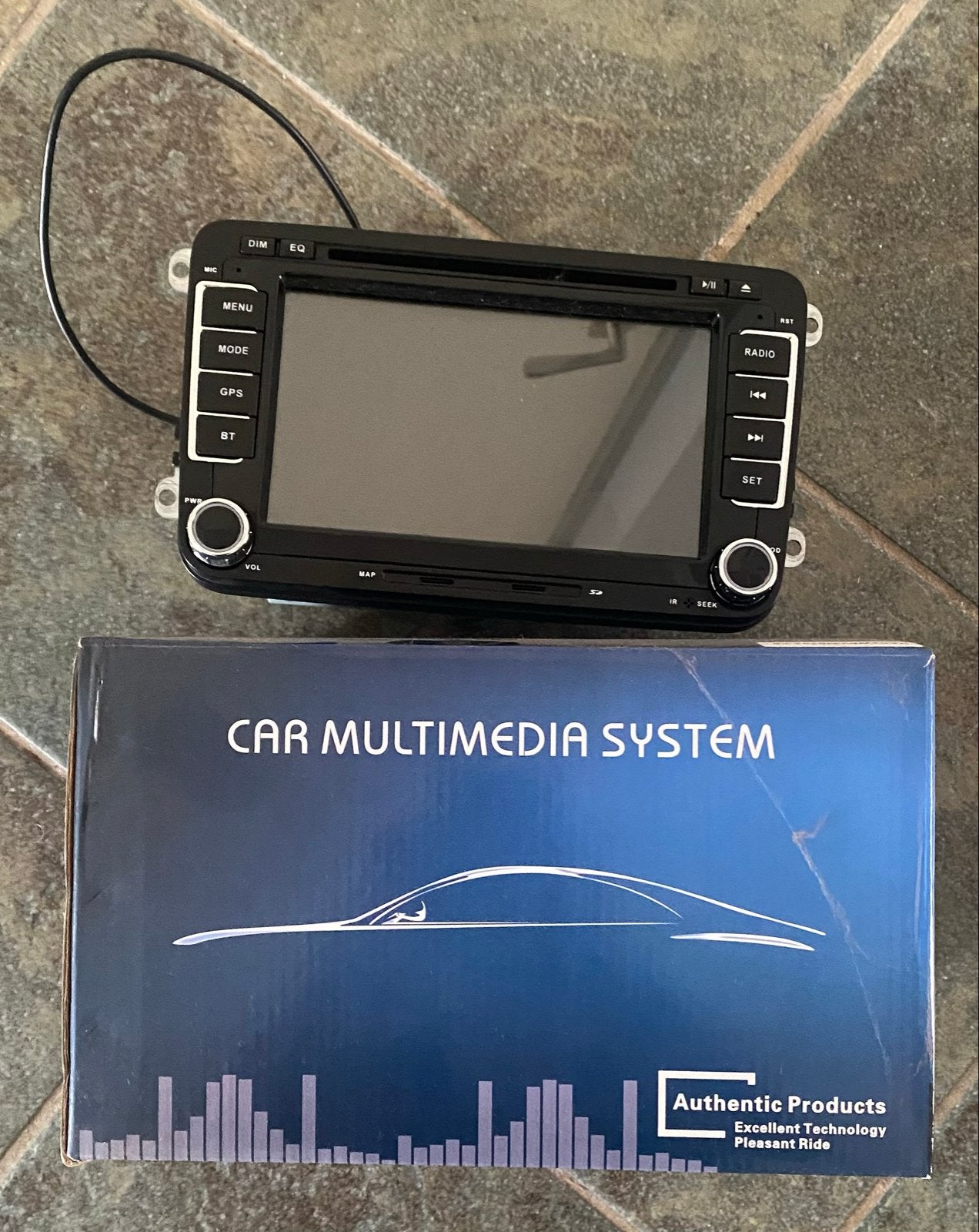 Auto Multimedia Systeem met GPS en Bluetooth, Ophalen of Verzenden, Zo goed als nieuw