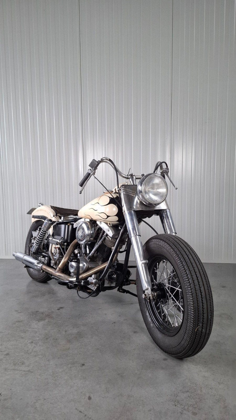 Harley Davidson FLH 1200 Shovelhead Bobber 1975, Motoren, Motoren | Harley-Davidson, 2 cilinders, Onbekend, Meer dan 35 kW, Onbekend