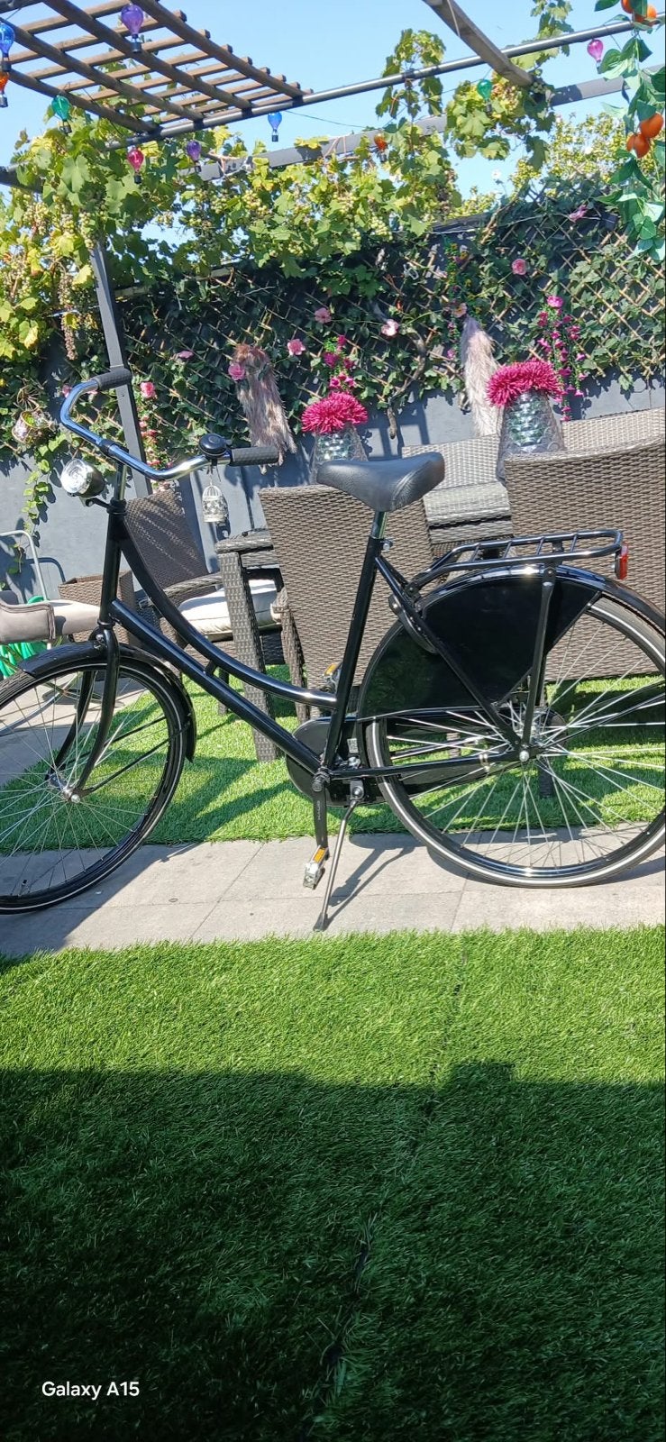 Nieuwe zwarte fiets, Fietsen en Brommers, Terugtraprem, Nieuw, Ophalen, Overige merken