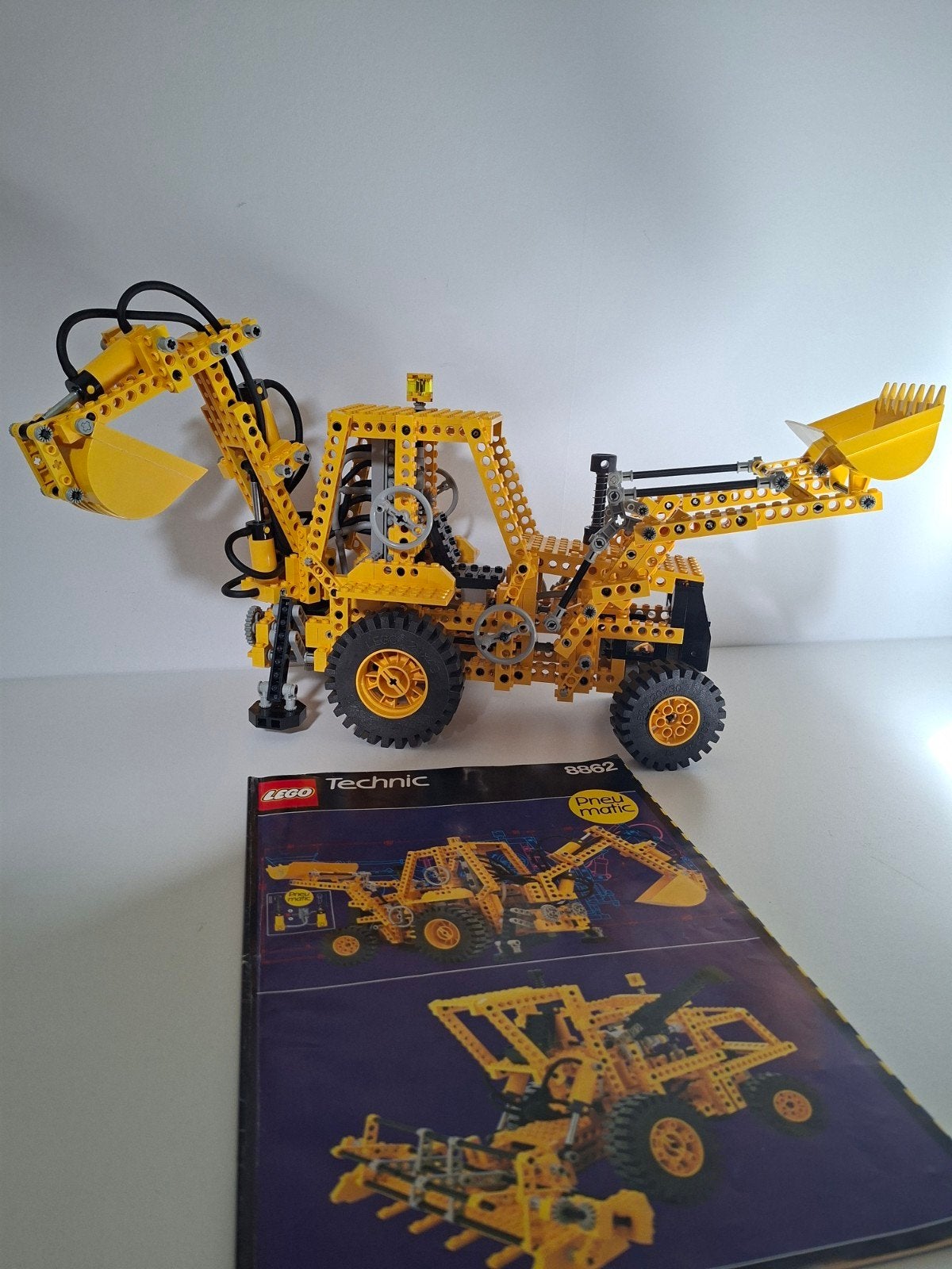 Lego technic 8862 compleet met boekje, Kinderen en Baby's, Speelgoed | Duplo en Lego, Lego, Compleet, Ophalen of Verzenden, Zo goed als nieuw