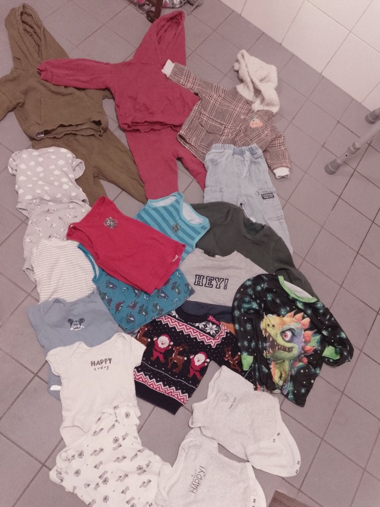 kledingpakket 21 stuks Maat 62 t/m 92 Primark & Shein, Ophalen of Verzenden, Gebruikt, Overige maten