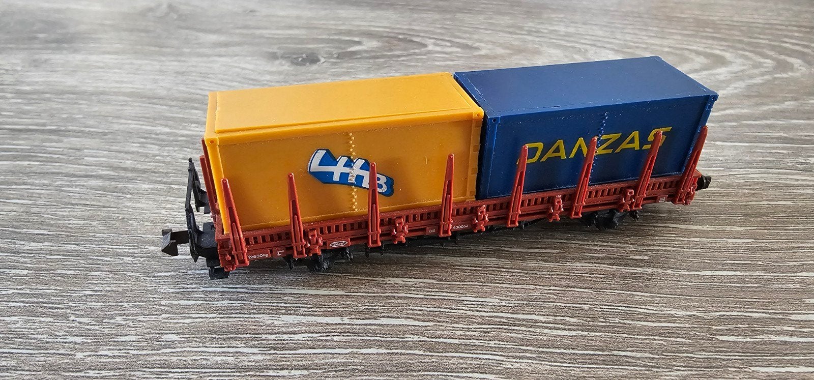 Arnold rongenwagen met containers, Arnold, Gebruikt, Gelijkstroom of Wisselstroom, Wagon