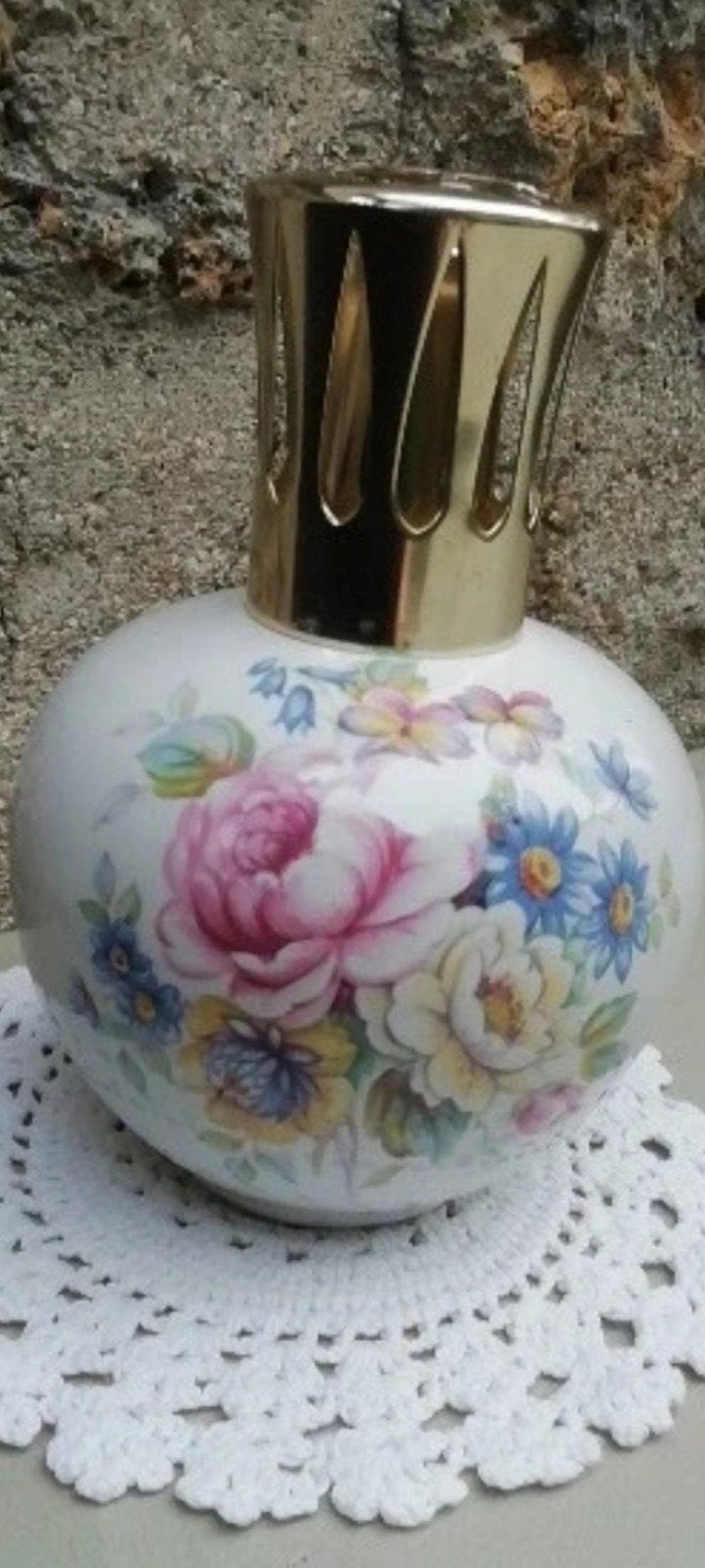 Lampeberger bloemmotief, Ophalen of Verzenden