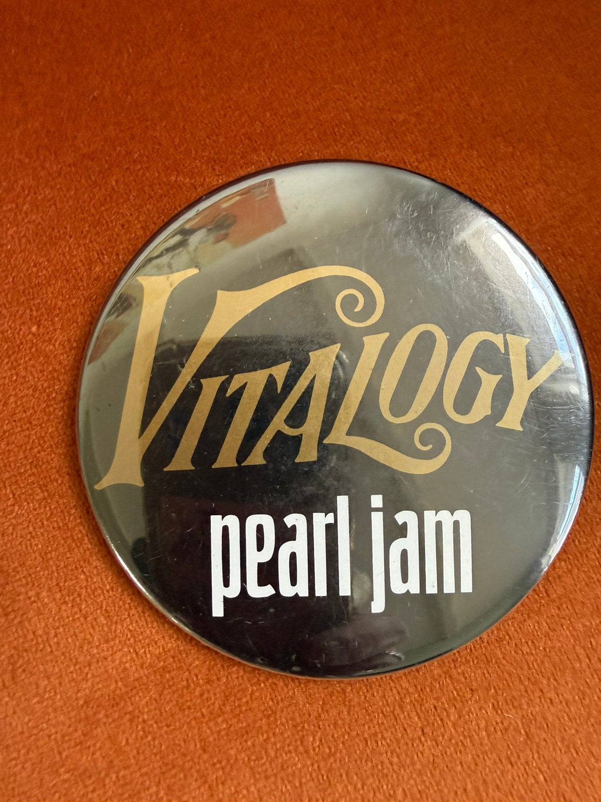 Grote promotiebutton Pearl Jam - Vitalogy, Ophalen of Verzenden, Overige onderwerpen
