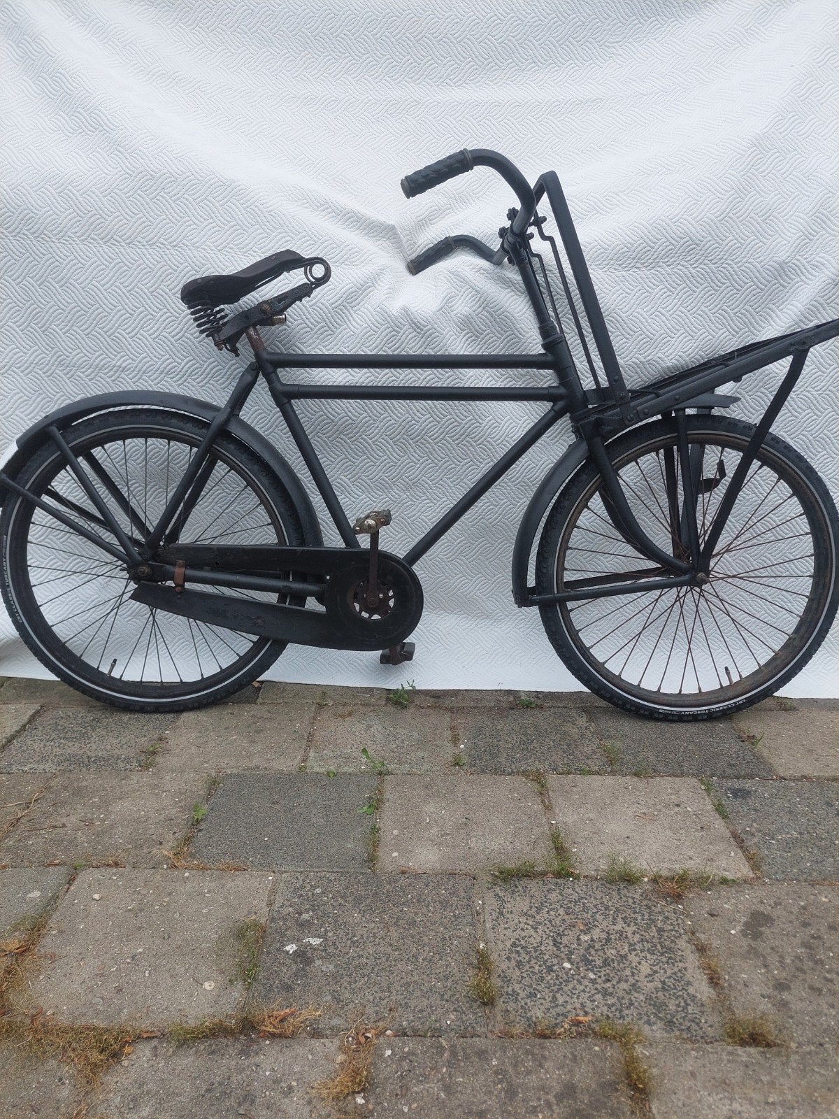 Oldtimer Transportfiets 26", Fietsen en Brommers, Fietsen | Oldtimers, Ophalen, Terugtraprem, Onbekend, Onbekend