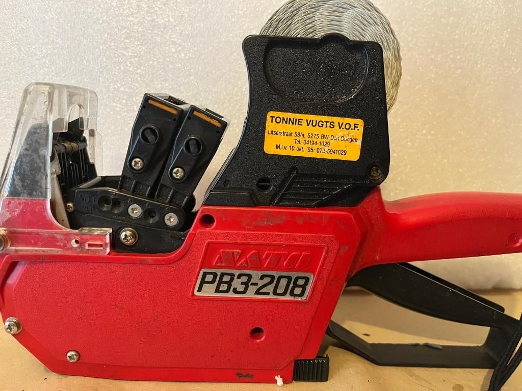 Prijstang SATO PB3-208., Ophalen