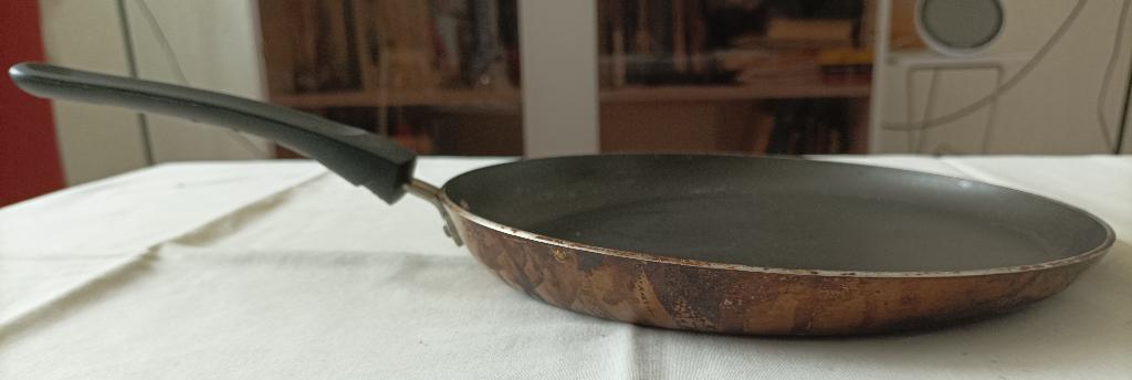 Crêpepan - Pannenkoekenpan, Verzenden, Gebruikt, Aluminium, Overige typen