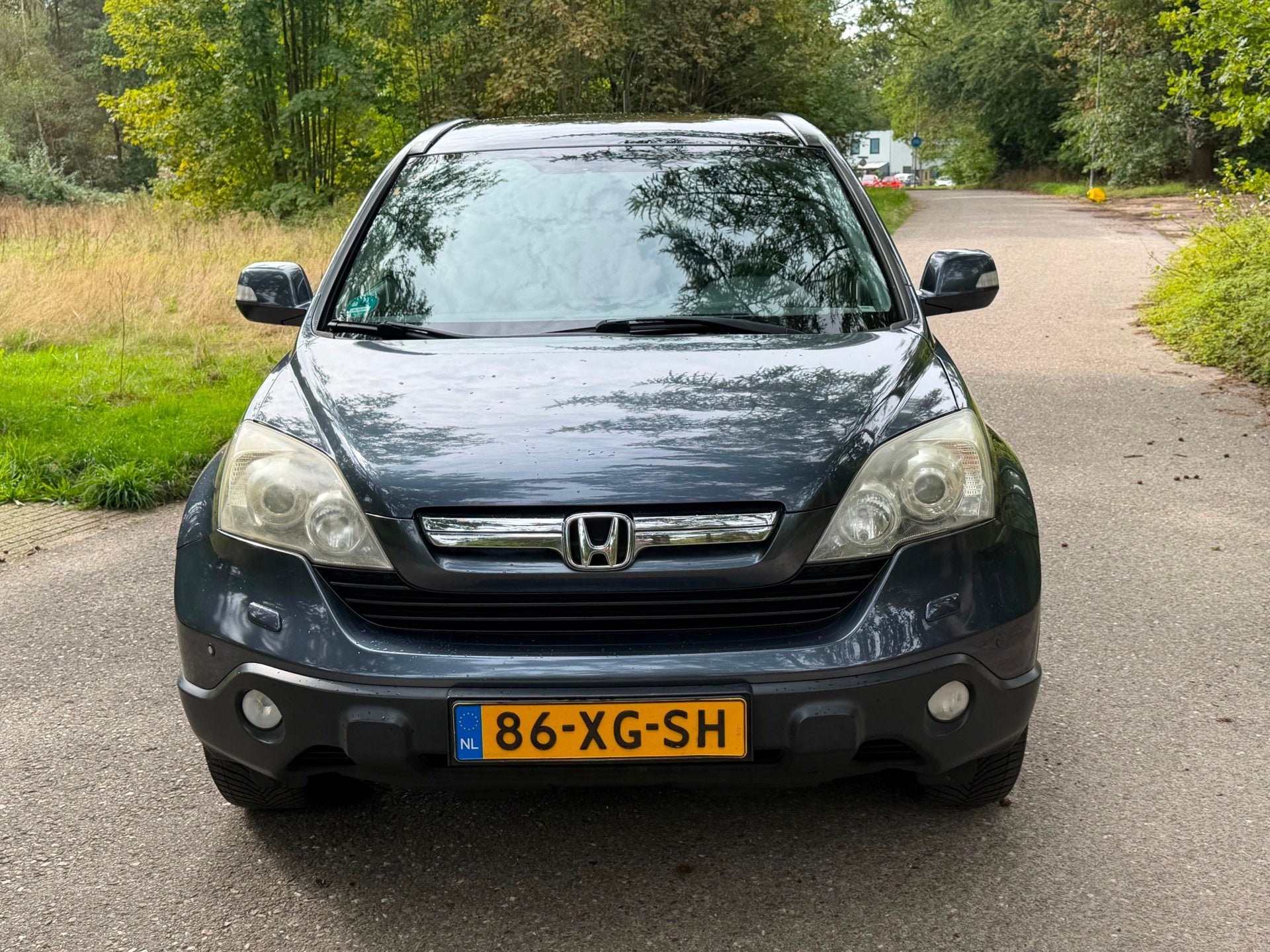 Honda CR-V 2.2D Executive 2007 VOL OPTIES PANO LEDER 4X4, Auto's, 15 km/l, Gebruikt, Zwart, 4 cilinders