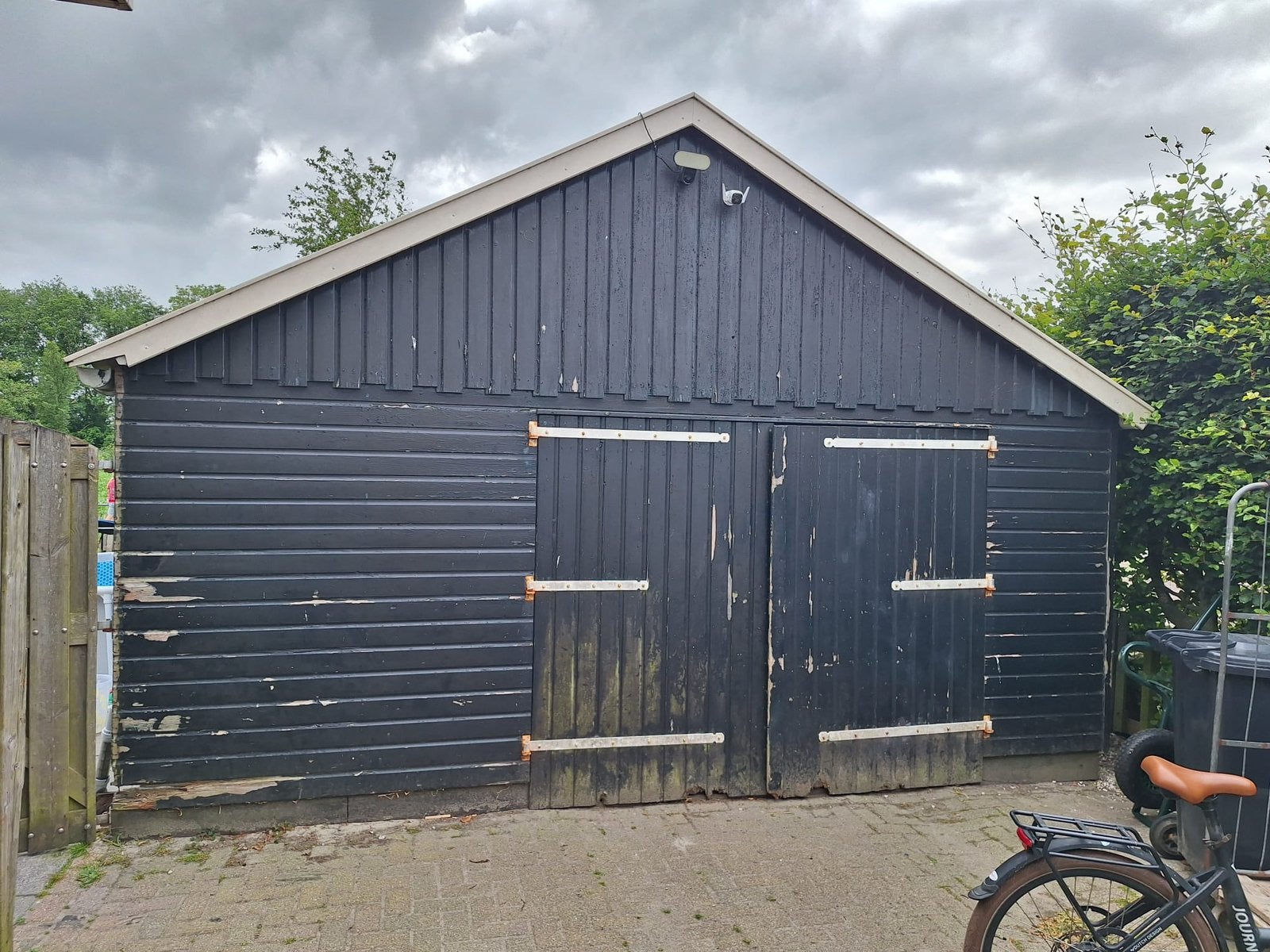 Groot hok gratis af te halen, Ophalen, Gebruikt, Schuur, 400 cm of meer
