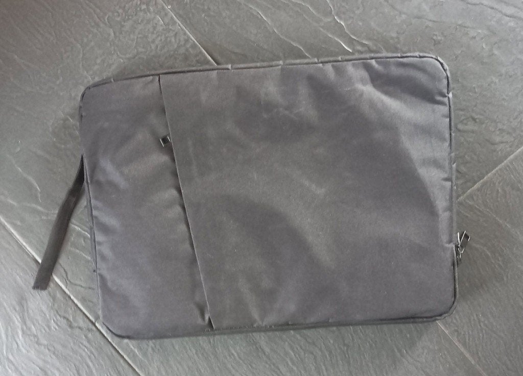 zwarte gevoerde Laptoptas / Laptophoes, Computers en Software, Ophalen of Verzenden, 13 inch, Zo goed als nieuw