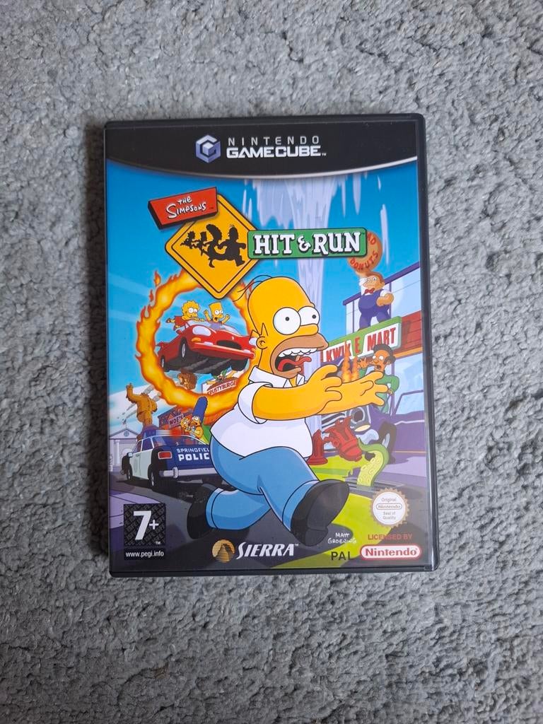 The Simpsons Hit & Run - Nintendo GameCube, Gebruikt, 1 speler, Vanaf 7 jaar, Ophalen