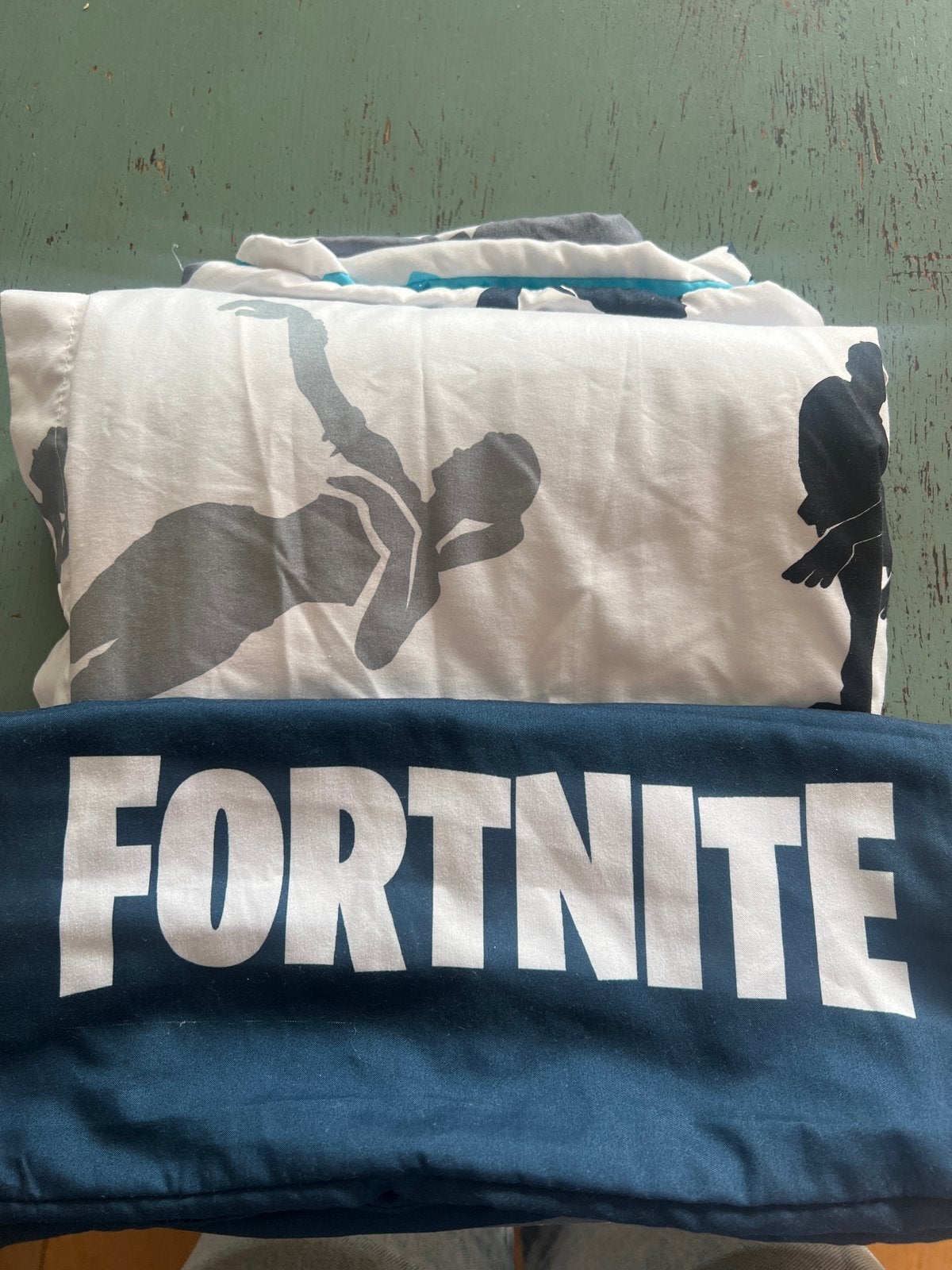 Fortnite Dekbedovertrek - Zo goed als nieuw, Overige merken, Meerkleurig, Ophalen of Verzenden, Zo goed als nieuw