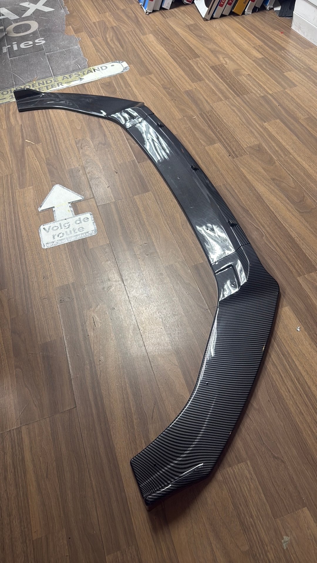 VW Golf 7 / 7.5 Carbon Look Front Lip, Auto diversen, Tuning en Styling, Ophalen of Verzenden