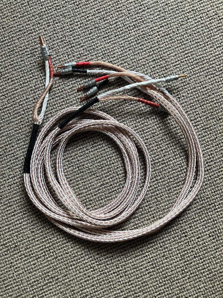 2,5m AudioCrast speakerkabel 12TC, Audio, Tv en Foto, Ophalen of Verzenden, Zo goed als nieuw, 2 tot 5 meter, Luidsprekerkabel