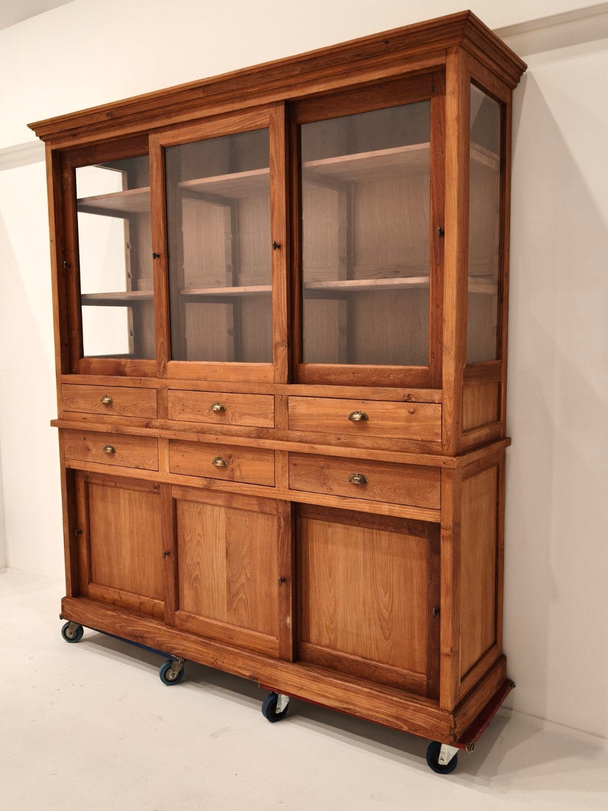 Teakhouten buffetkast Het Kabinet, Ophalen, Gebruikt, 200 cm of meer, 150 tot 200 cm