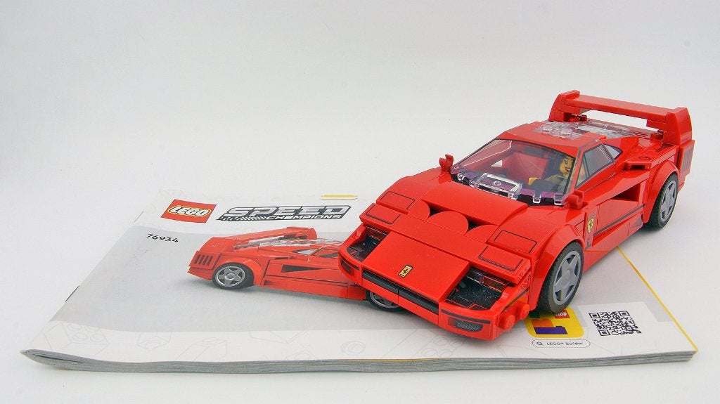LEGO Speed Champions 76934 - Ferrari F40, Kinderen en Baby's, Ophalen of Verzenden, Zo goed als nieuw, Lego, Speed Champions
