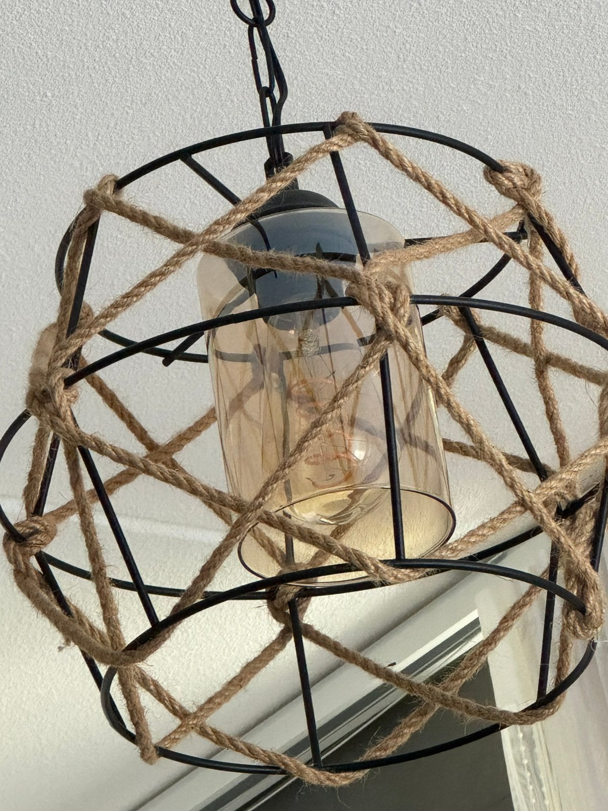 3 stuk zwart hanglampen totaal € 40, Ophalen, Zo goed als nieuw