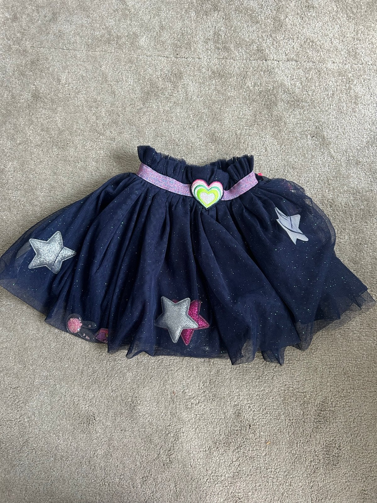 Billieblush Tule Rokje met Sterren en Regenboog Maat 102, Ophalen of Verzenden, Zo goed als nieuw, Meisje
