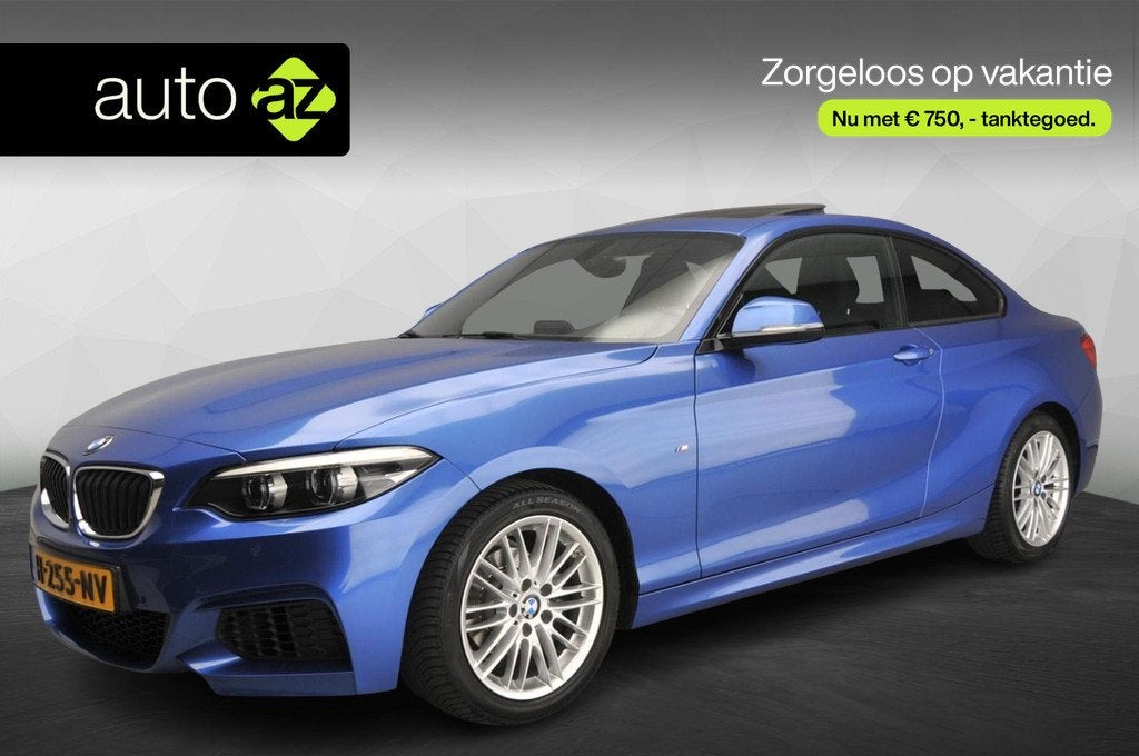 BMW 2 Serie Coupé 218i M-Sportpakket / Schuifdak / Stoelver, Automaat, Gebruikt, 3 cilinders, Automatische klimaatregeling